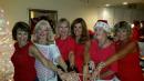 Check out these lovely ladies in festive dress for Frank’s annual Christmas in July party: Susan, Darlene, Patty, Patty, Terry & Carol. photo by Frank DelPiano